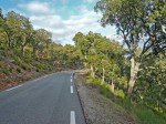 Blavet road leading to the tour