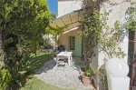 Garennes kitchen and terrace