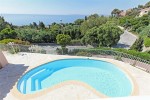 La Garrigue pool from above