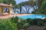 Olivade pool, garden and sea