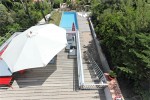 Pins Parasols view upper balcony b