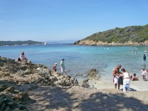 Port Cros beach near Malalongue