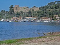 Port Cros harbour and fort